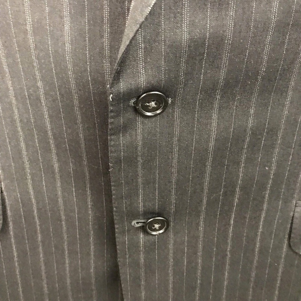 Ermenegildo Zegna Wool Pinstripe Blazer - Picture 4 of 8